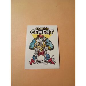 1983 General Mills Zero Heroes Trading Card Sticker Card Vintage #23